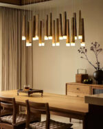 Firewood Stick Chandelier - Image 19