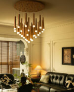 Firewood Stick Chandelier - Image 8