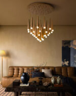 Firewood Stick Chandelier - Image 6