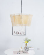 Flaxen Weave Pendant Lamp - Image 5