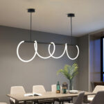 Flexible Linear Curve Chandelier - Image 12
