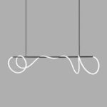 Flexible Linear Curve Chandelier - Image 19