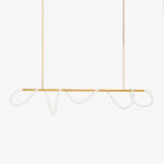 Flexible Linear Curve Chandelier