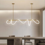 Flexible Linear Curve Chandelier - Image 4
