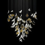 Floating Leaves Chandelier - Image 11