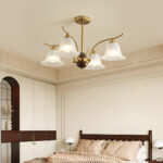 Flora Brass Chandelier - Image 4