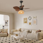 Flora Ceiling Fan Light - Image 11
