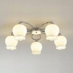 Floral Glass Ceiling Lamp - Image 17
