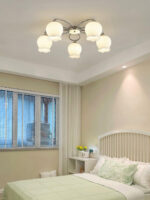 Floral Glass Ceiling Lamp - Image 4