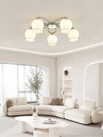 Floral Glass Ceiling Lamp - Image 7