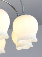 Floral Glass Chandelier - Image 9