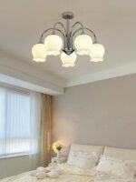 Floral Glass Chandelier - Image 7