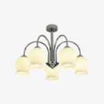 Floral Glass Chandelier - Image 13