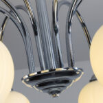 Floral Glass Chandelier - Image 8