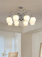 Floral Glass Chandelier - Image 20