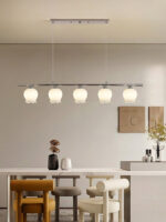 Floral Glass Modern Pendant Lamp - Image 17