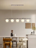 Floral Glass Modern Pendant Lamp - Image 3
