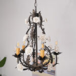 Florentine Rose Garden Chandelier - Image 20