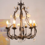 Florentine Rose Garden Chandelier - Image 7