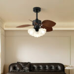 Floriva Leaf Ceiling Fan Light - Image 2