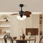 Floriva Leaf Ceiling Fan Light - Image 3
