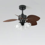 Floriva Leaf Ceiling Fan Light - Image 16