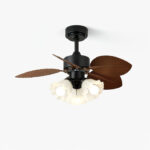 Floriva Leaf Ceiling Fan Light - Image 10