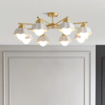 Flower Shade Chandelier - Image 2