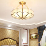 Flower Shape Glass Ceiling Light - Image 14