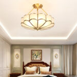 Flower Shape Glass Ceiling Light - Image 16