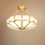 Flower Shape Glass Ceiling Light - Image 17