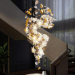 Flying Flowers Fluttering Chandelier - Image 17