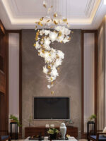 Flying Flowers Fluttering Chandelier - Image 8