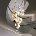 Flying Flowers Fluttering Chandelier - Image 3