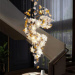 Flying Flowers Fluttering Chandelier - Image 2