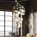 Flying Flowers Fluttering Chandelier - Image 4