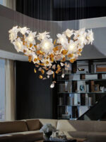 Flying Flowers Fluttering Chandelier - Image 9