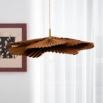 Folded Leaf Lotus Pendant Lamp - Image 2