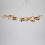 Folio Branch Brass Chandelier - Image 13