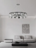 Folioles Brass Chandelier - Image 7