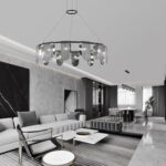 Folioles Brass Chandelier - Image 2