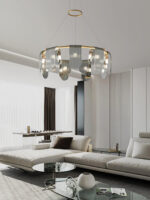 Folioles Brass Chandelier - Image 19