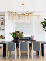 Forest Dawn Brass Chandelier - Image 9