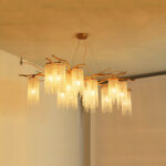 Forest Dawn Brass Chandelier - Image 15