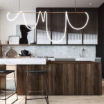 Flexible Linear Curve Chandelier - Image 10