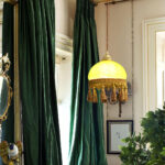 French Tassels Brass Pendant Swag Light - Image 8