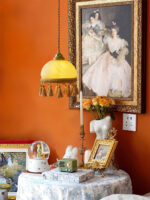 French Tassels Brass Pendant Swag Light - Image 17