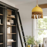 French Tassels Brass Pendant Swag Light - Image 5