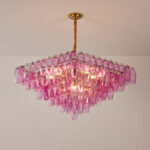 Fuchsia Prism Empire Chandelier - Image 19