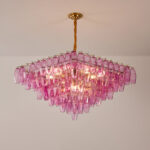 Fuchsia Prism Empire Chandelier - Image 2